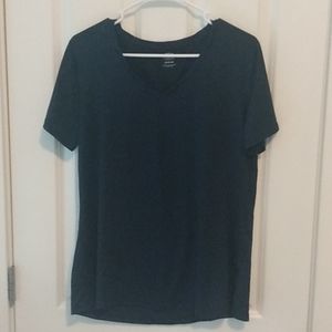 Dark Blue Athletic Works Large Women's Shirt